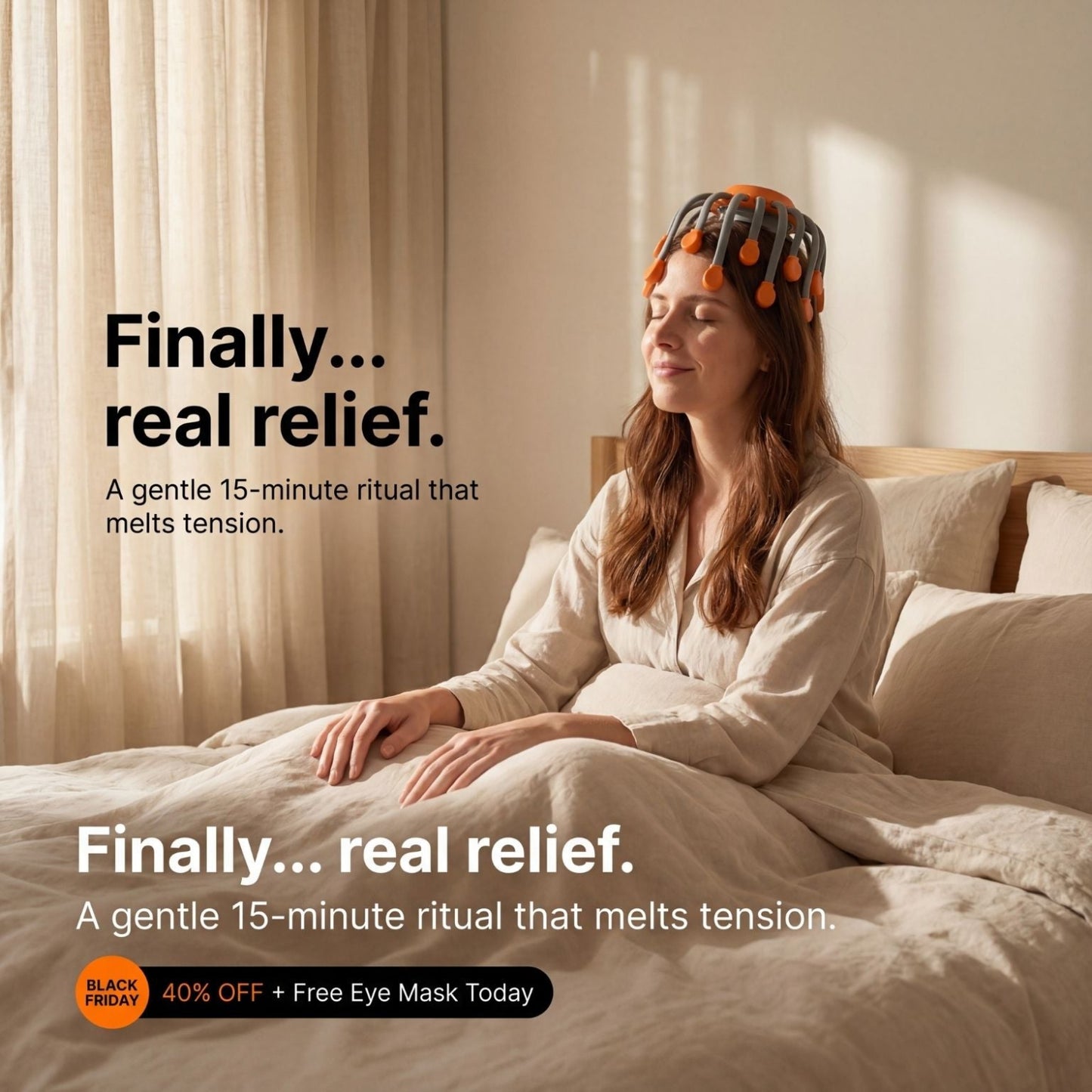 Ovia™ Head Massager for Migraine Relief