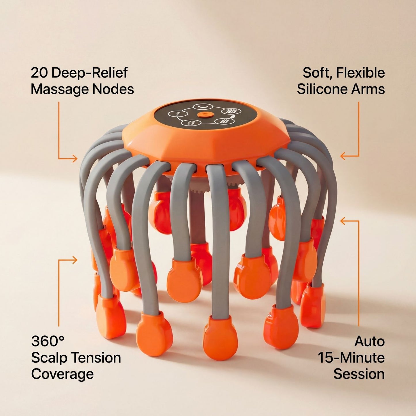 Ovia™ Head Massager for Migraine Relief