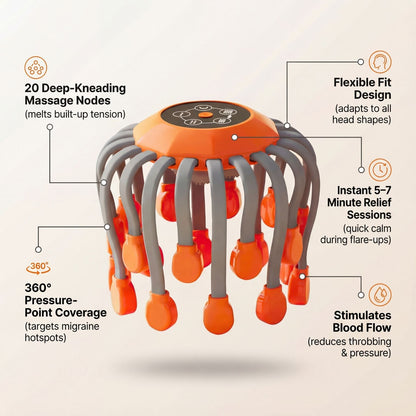 Ovia™ Head Massager for Migraine Relief