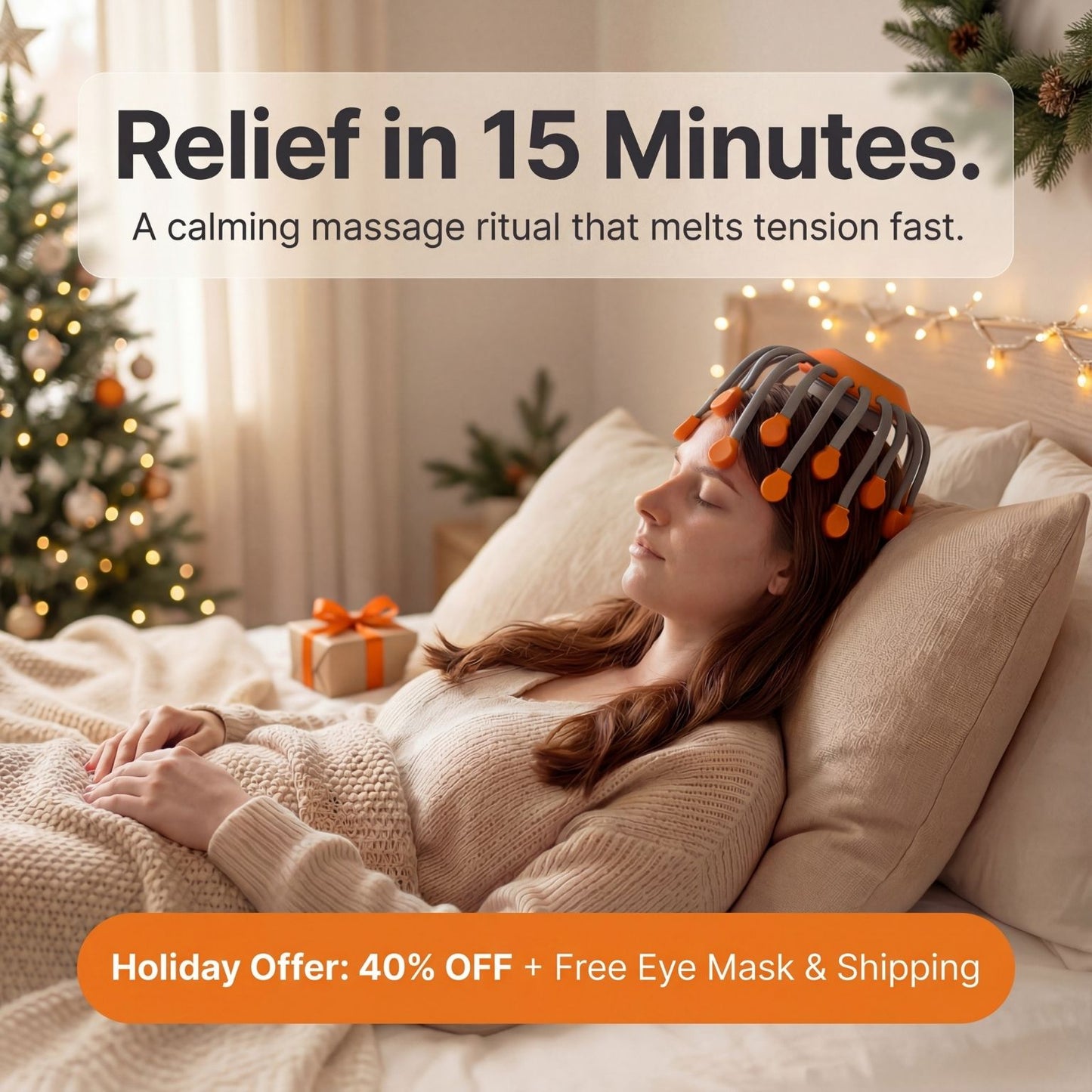 Ovia™ Head Massager for Migraine Relief