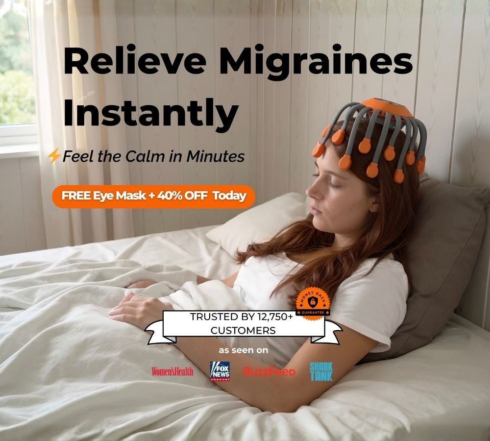 Ovia™ Head Massager for Migraine Relief