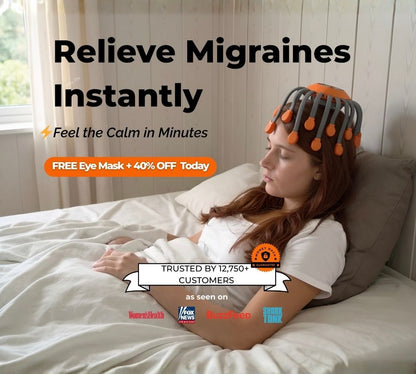 Ovia™ Head Massager for Migraine Relief